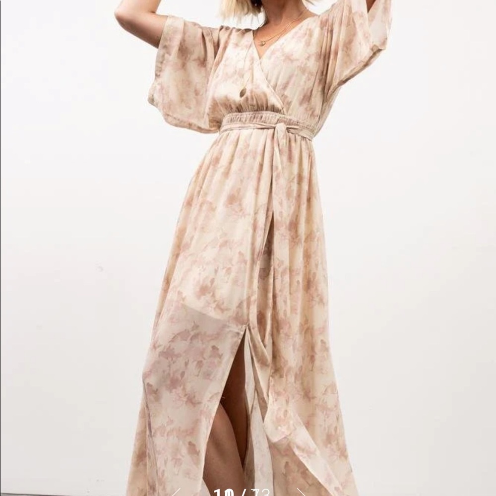 BALTIC BORN Kia Kimono Maxi Dress